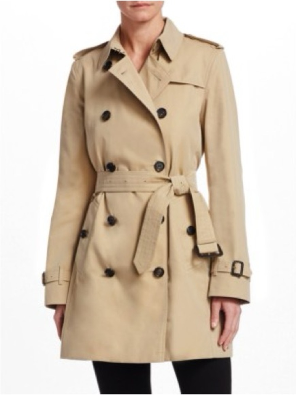 Burberry Kensington Trench Coat Heritage Size 10